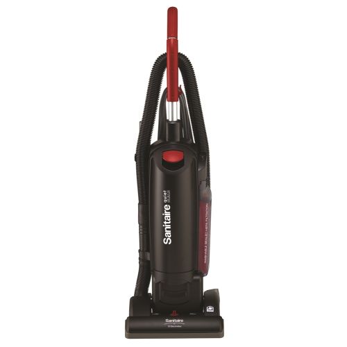 Sanitaire Force QuietClean 13 Inch Upright Vacuum, Bagged, HEPA, On-Board Tools and Stretch Hose